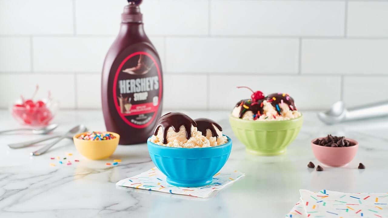 ice cream sundaes