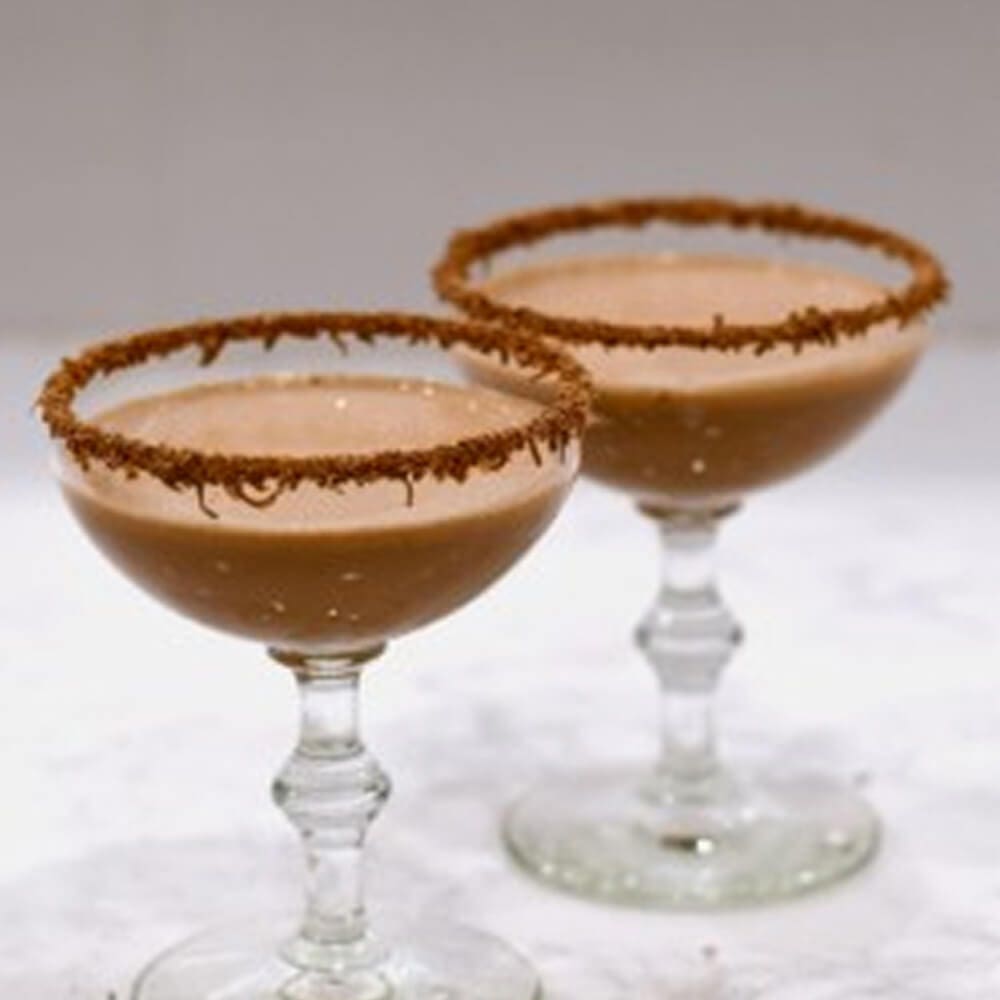chocolate martini mocktail