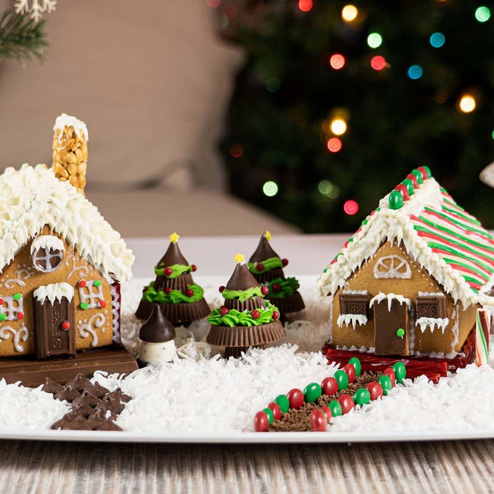 gingerbread houses