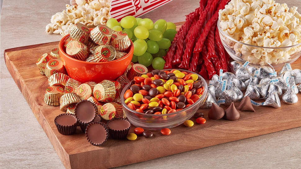 movie night charcuterie board