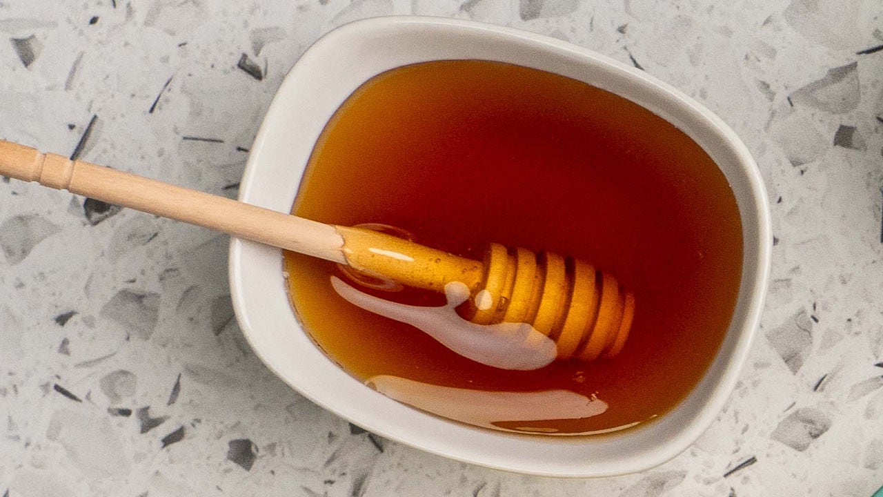 bowl of honey