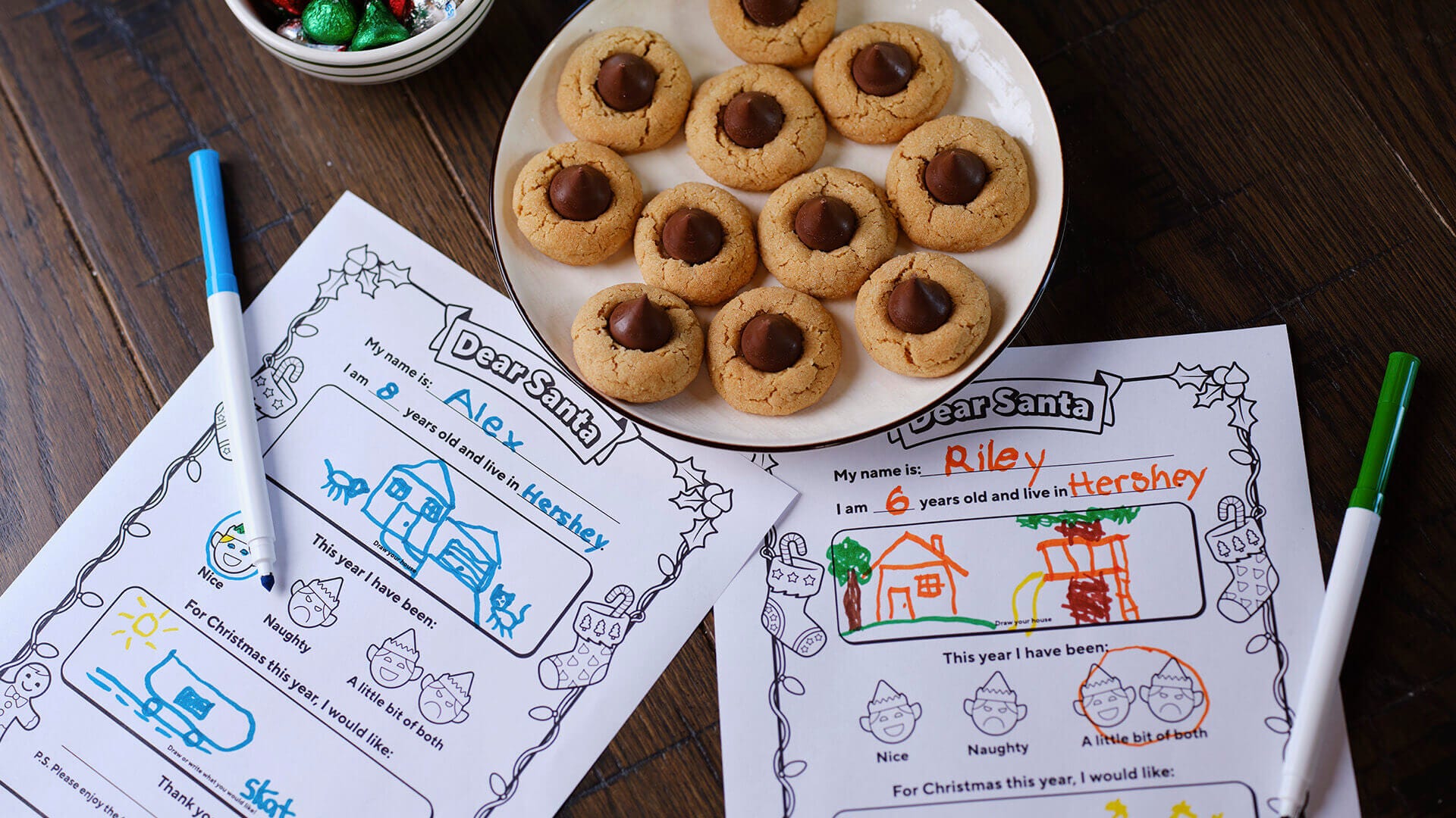 completed letters to santa 