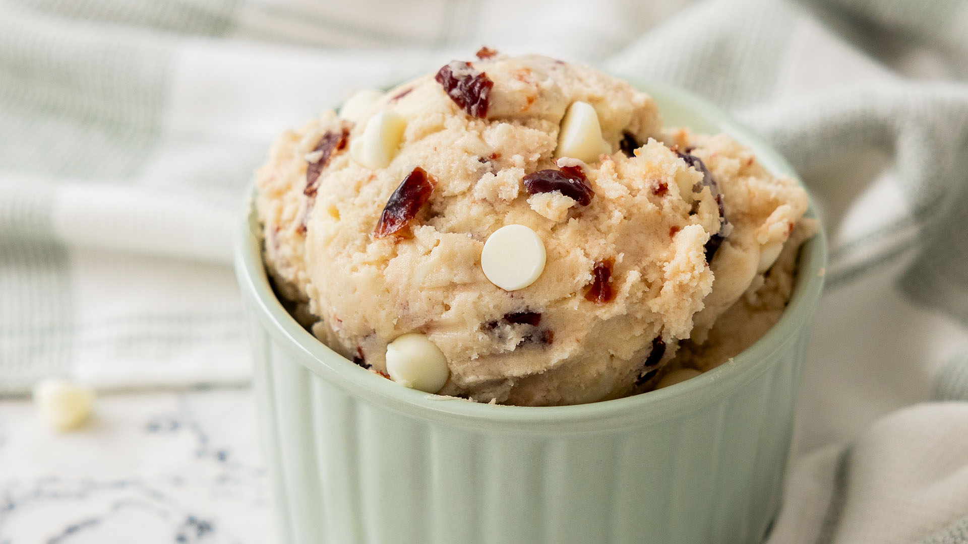 cherry cheesecake cookie dough