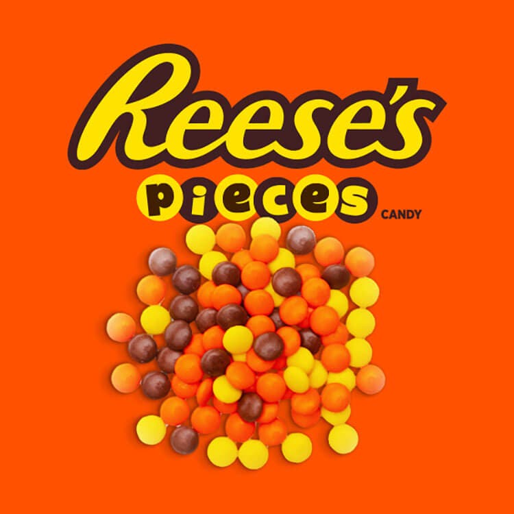 reeses pieces peanut butter candy product tile