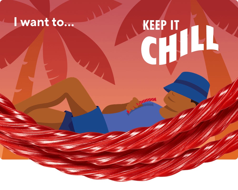 I want to keep it chill